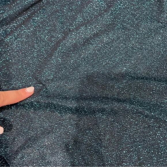 ASOS glitter  blue swim cover up glitter sparkle - Picture 4 of 7